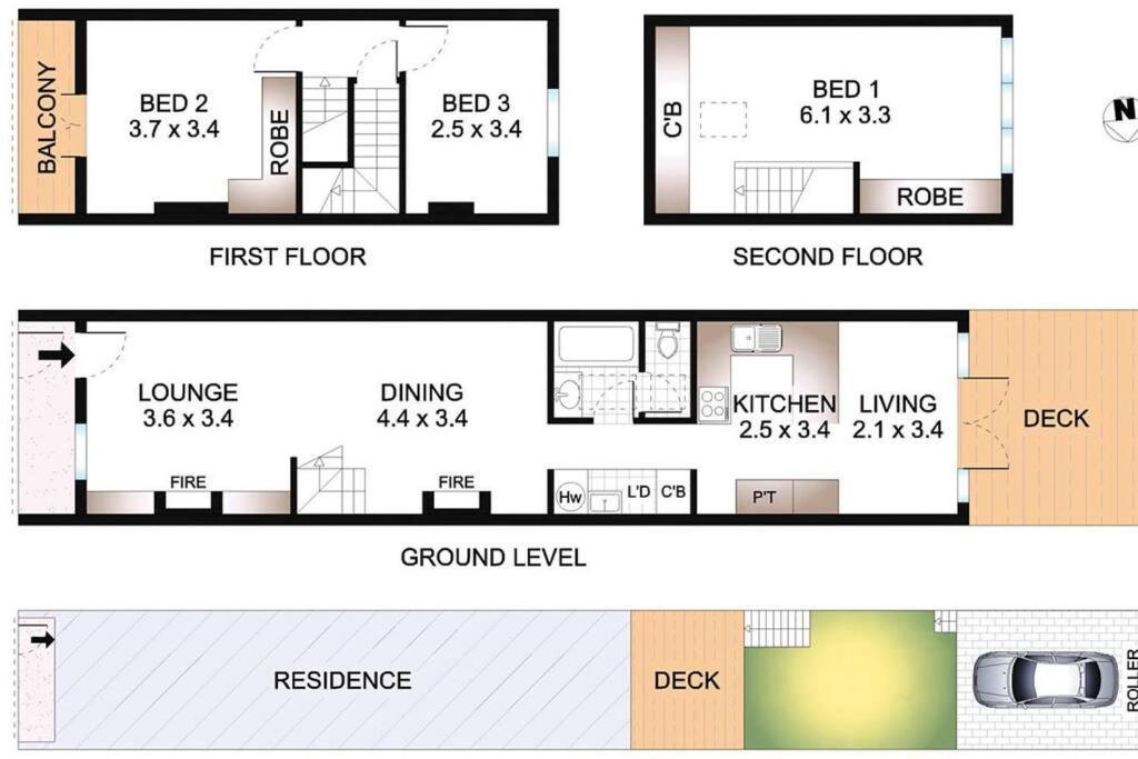 Willa Ideal Location 3 Bdr Paddo Terrace Parking & Pets Sydney Zewnętrze zdjęcie